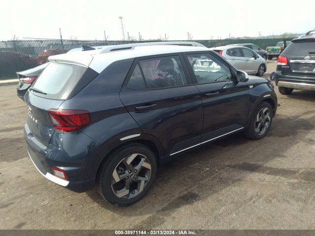 Hyundai Venue Denim 2021 KMHRC8A35MU115337 Image 4