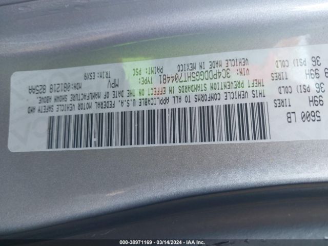 3C4PDDGG5HT704481 Dodge Journey Crossroad Awd