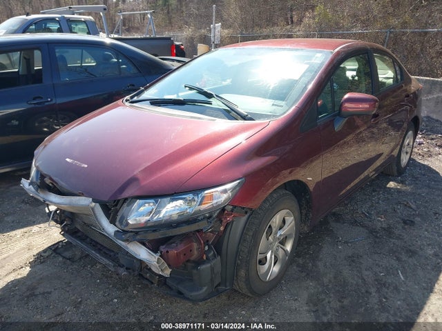 Honda Civic Lx 2015 19XFB2F55FE701247 Image 2