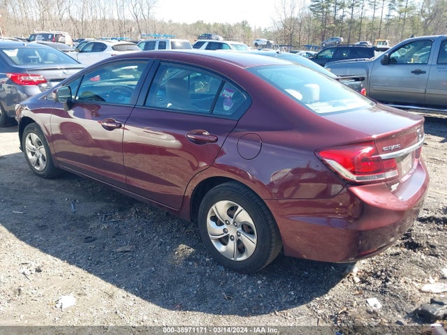 Honda Civic Lx 2015 19XFB2F55FE701247 Image 3