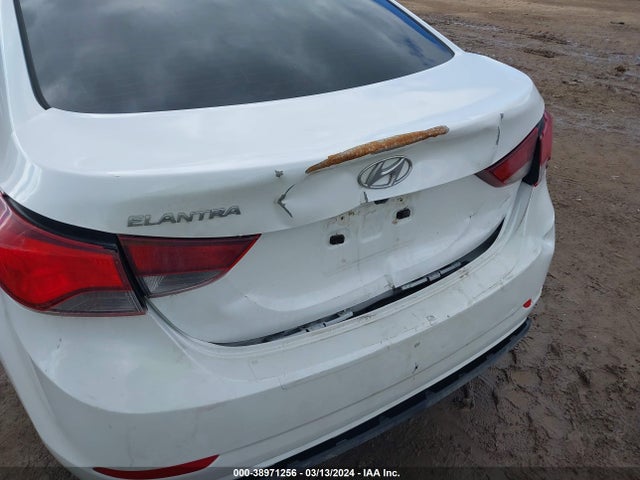 Hyundai Elantra Value Edition 2016 5NPDH4AEXGH755777 Image 6