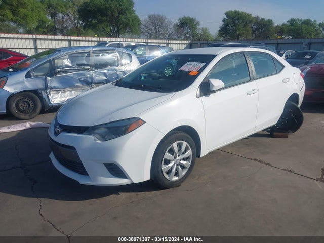 Toyota COROLLA LE 2016 2T1BURHEXGC565390 Image 2