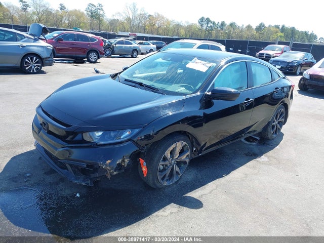 Honda Civic Sport 2021 2HGFC2F87MH533282 Image 2