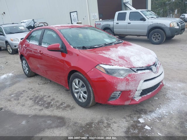 Toyota COROLLA LE 2016 2T1BURHE6GC709680 Image 1