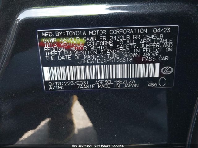 JTHCA1D2XP5126518 Lexus IS 300