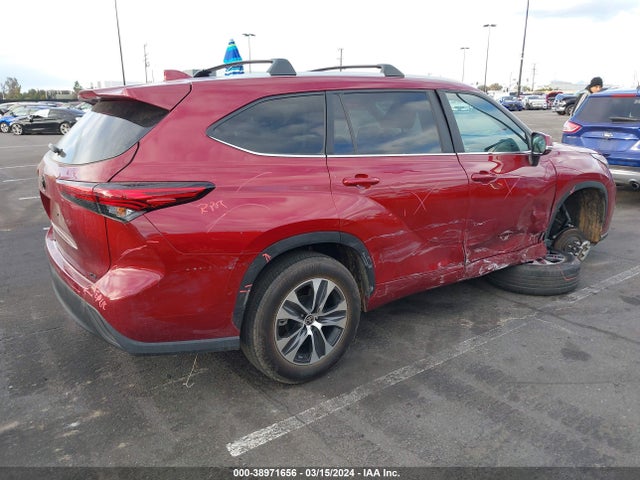 Toyota Highlander Xle 2023 5TDKDRAH1PS039550 Image 4
