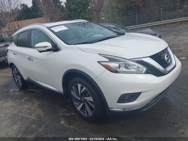 Nissan Murano Platinum 2016 5N1AZ2MH3GN151753 zdjęcie główne