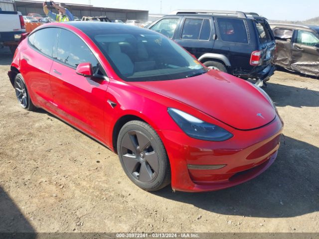 2023 Tesla Model 3 Rear-wheel Drive მანქანა იყიდება აუქციონზე, vin: 5YJ3E1EA2PF630457, აუქციონის ნომერი: 38972241