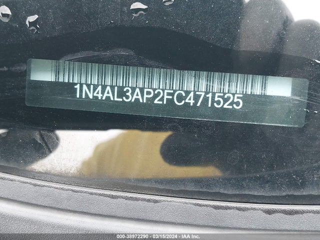 Nissan Altima 2.5 S 2015 1N4AL3AP2FC471525 Image 9