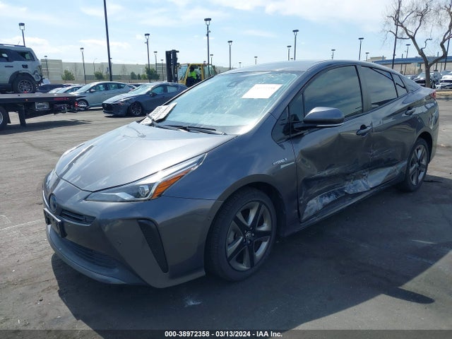 Toyota PRIUS XLE 2020 JTDKARFU9L3117549 Image 2