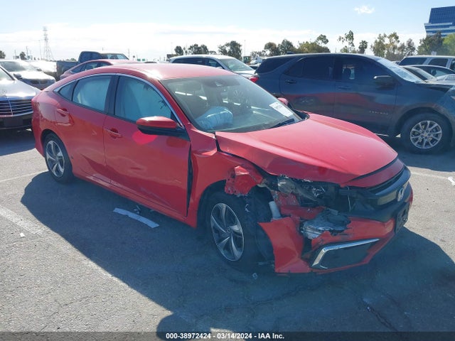 Honda Civic Lx 2019 2HGFC2F66KH586308 zdjęcie główne