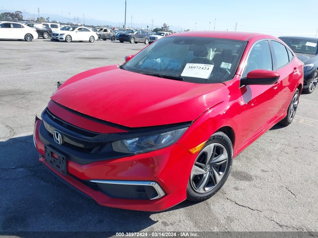 Honda Civic Lx 2019 2HGFC2F66KH586308 Image 2