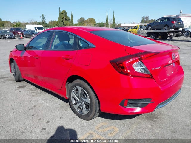 Honda Civic Lx 2019 2HGFC2F66KH586308 Image 3