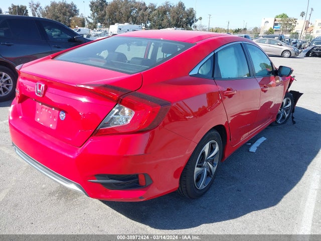 Honda Civic Lx 2019 2HGFC2F66KH586308 Image 4