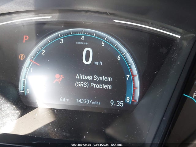 Honda Civic Lx 2019 2HGFC2F66KH586308 Image 7