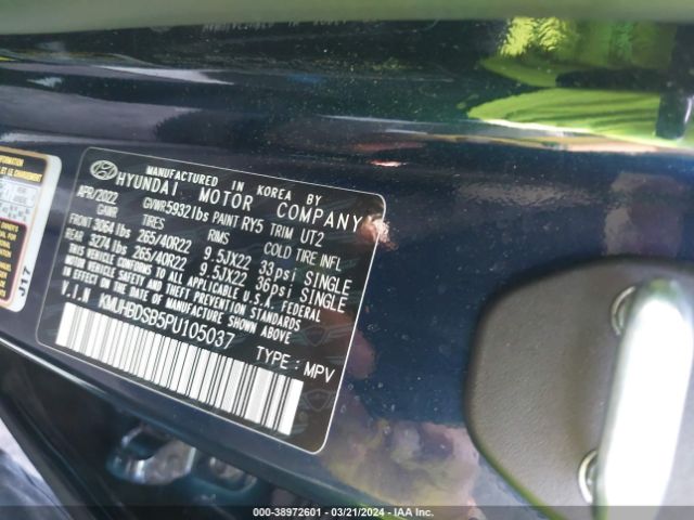 KMUHBDSB5PU105037 Genesis Gv80 2.5t Awd