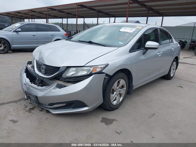 Honda Civic Lx 2015 19XFB2F52FE076144 Image 2