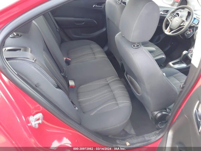 Chevrolet Sonic Lt Auto 2016 1G1JC5SG8G4183324 Image 8