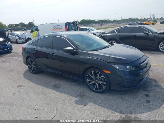 Honda Civic Sport 2019 2HGFC2F82KH587702 Image 1