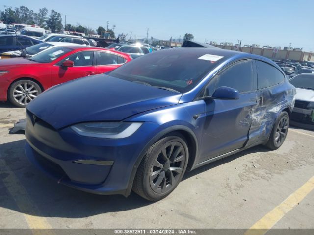 7SAXCBE66PF372536 Tesla Model X Plaid Tri Motor All-wheel Drive