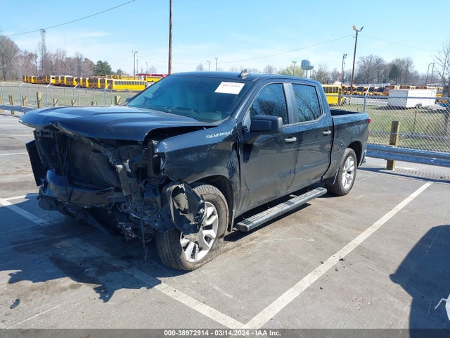 Chevrolet Silverado 1500 Custom 2019 1GCPWBEH5KZ362427 Image 2