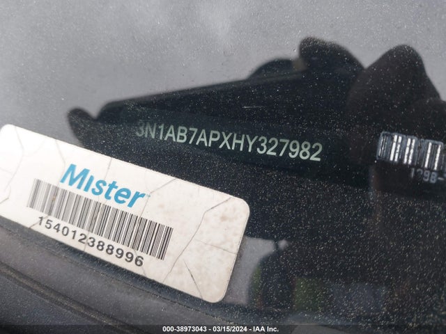Nissan SENTRA SV 2017 3N1AB7APXHY327982 Image 9