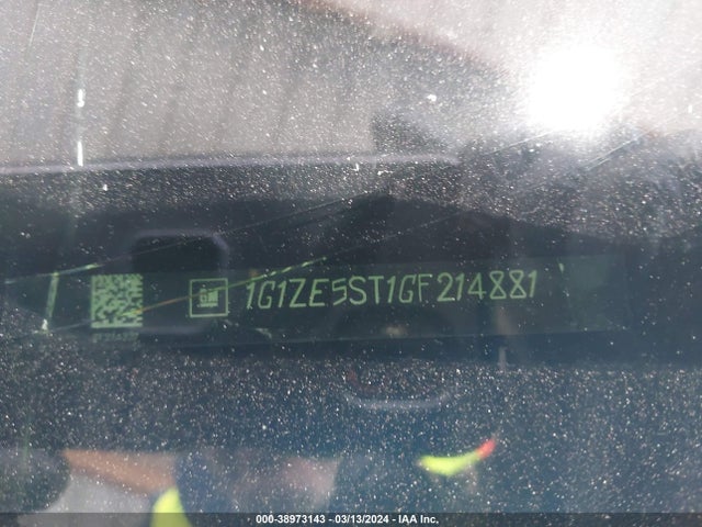 Chevrolet MALIBU 1LT 2016 1G1ZE5ST1GF214881 Image 9