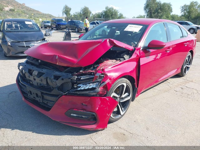 Honda Accord Sport 2018 1HGCV1F35JA033191 Image 2