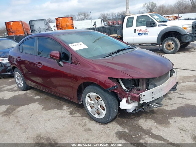 Honda Civic Lx 2014 19XFB2F51EE019965 головне зображення