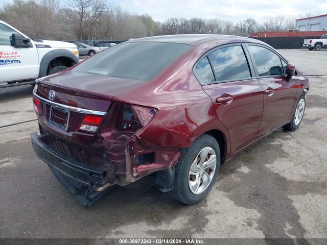 Honda Civic Lx 2014 19XFB2F51EE019965 Image 4