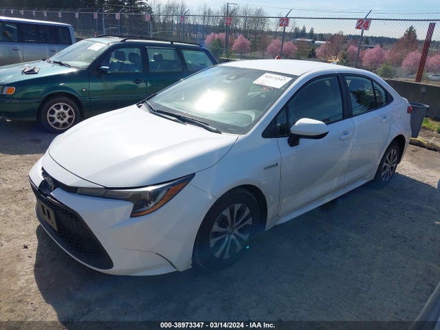 Toyota Corolla Hybrid Le 2020 JTDEBRBE1LJ003422 Image 2