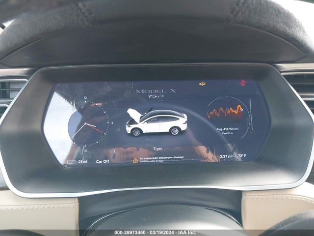 Tesla Model X 60d/70d/75d/90d 2016 5YJXCAE21GF028245 Image 18