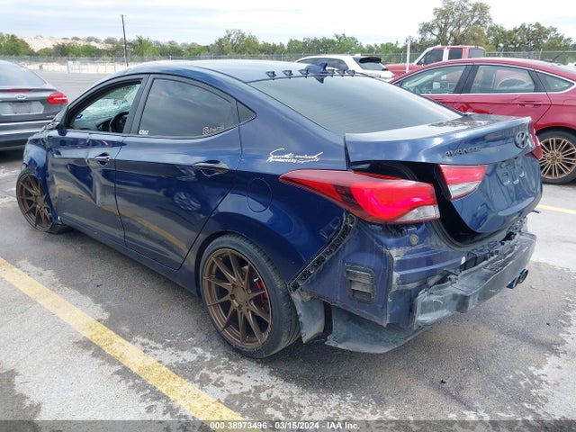 Hyundai Elantra Limited 2014 5NPDH4AE5EH484088 Image 3