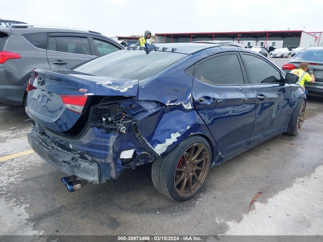 Hyundai Elantra Limited 2014 5NPDH4AE5EH484088 Image 4