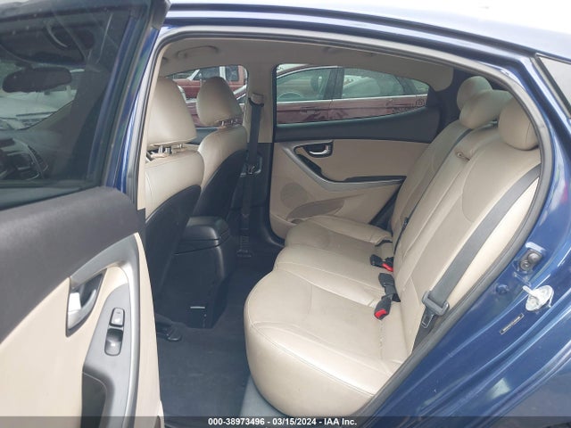 Hyundai Elantra Limited 2014 5NPDH4AE5EH484088 Image 8