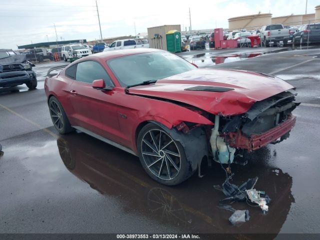 2016 Ford Mustang Gt მანქანა იყიდება აუქციონზე, vin: 1FA6P8CF5G5256920, აუქციონის ნომერი: 38973553