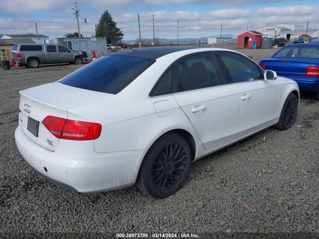 2011 Audi A4 2.0t Premium მანქანა იყიდება აუქციონზე, vin: WAUFFAFLXBA066632, აუქციონის ნომერი: 38973700