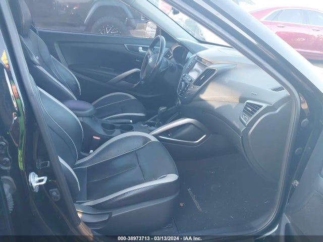 Hyundai Veloster Turbo W/black 2014 KMHTC6AE4EU211280 Image 5