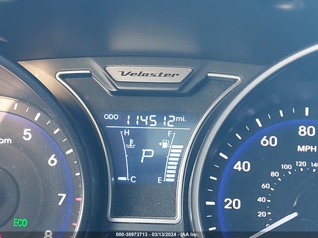 Hyundai Veloster Turbo W/black 2014 KMHTC6AE4EU211280 Image 7