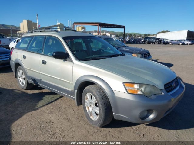 Auction sale of the 2005 Subaru Outback 2.5i, vin: 4S4BP61C857387553, lot number: 38973718