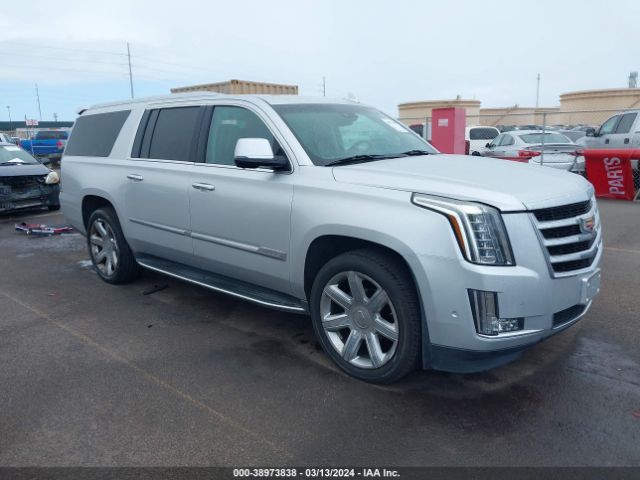 Auction sale of the 2017 Cadillac Escalade Esv Luxury, vin: 1GYS3HKJXHR318553, lot number: 38973838