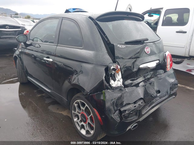 2012 FIAT 500 3C3CFFBR1CT295454 Photo 2