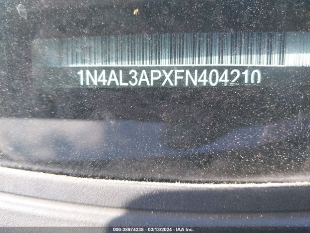 1N4AL3APXFN404210 Nissan Altima 2.5 Sl