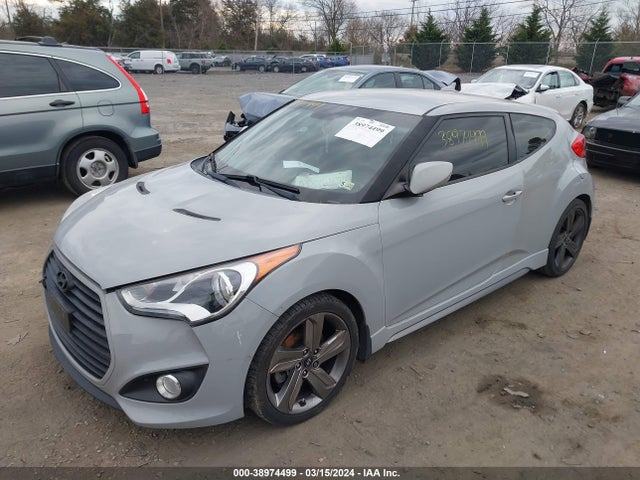 Hyundai Veloster Turbo R-spec 2014 KMHTC6AE6EU193347 Image 2