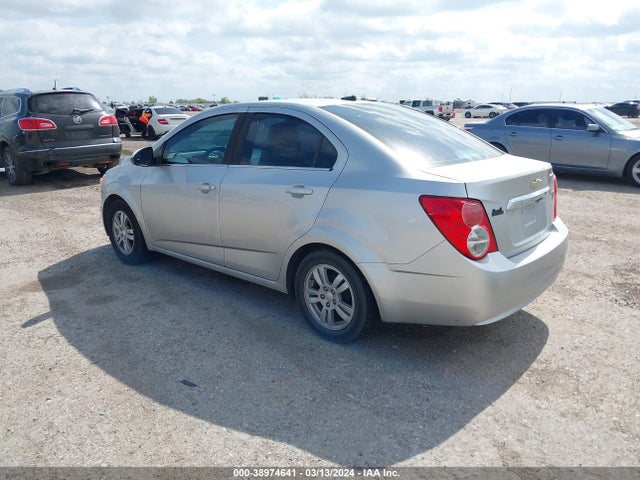 Chevrolet Sonic Lt Auto 2014 1G1JC5SB6E4108574 Image 3