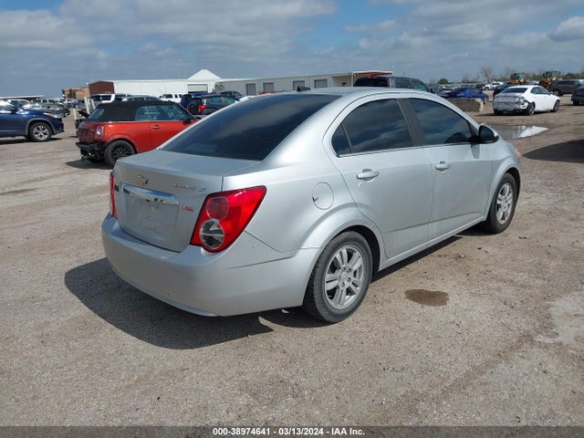 Chevrolet Sonic Lt Auto 2014 1G1JC5SB6E4108574 Image 4