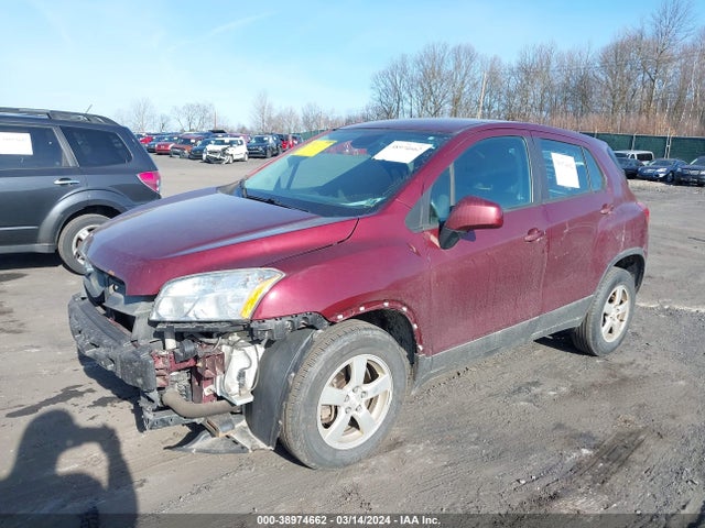 Chevrolet Trax 1ls 2016 3GNCJNSBXGL257581 Image 2
