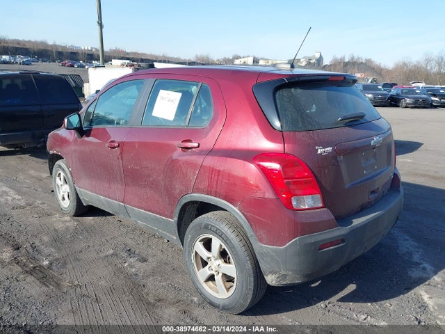 Chevrolet Trax 1ls 2016 3GNCJNSBXGL257581 Image 3
