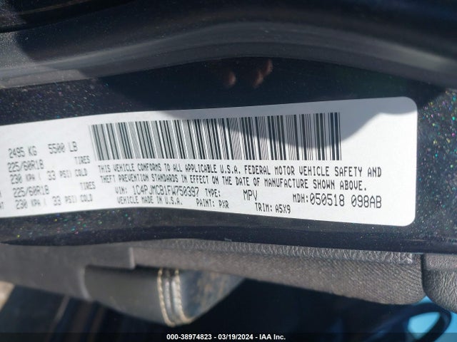 Jeep Cherokee Latitude Altitude 2015 1C4PJMCB1FW750397 Image 9