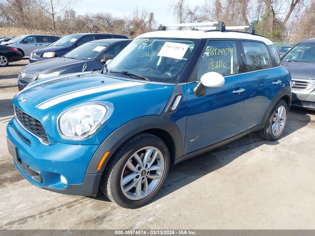 2011 MINI COOPER S COUNTRYMAN WMWZC5C52BWL55235 Photo 1